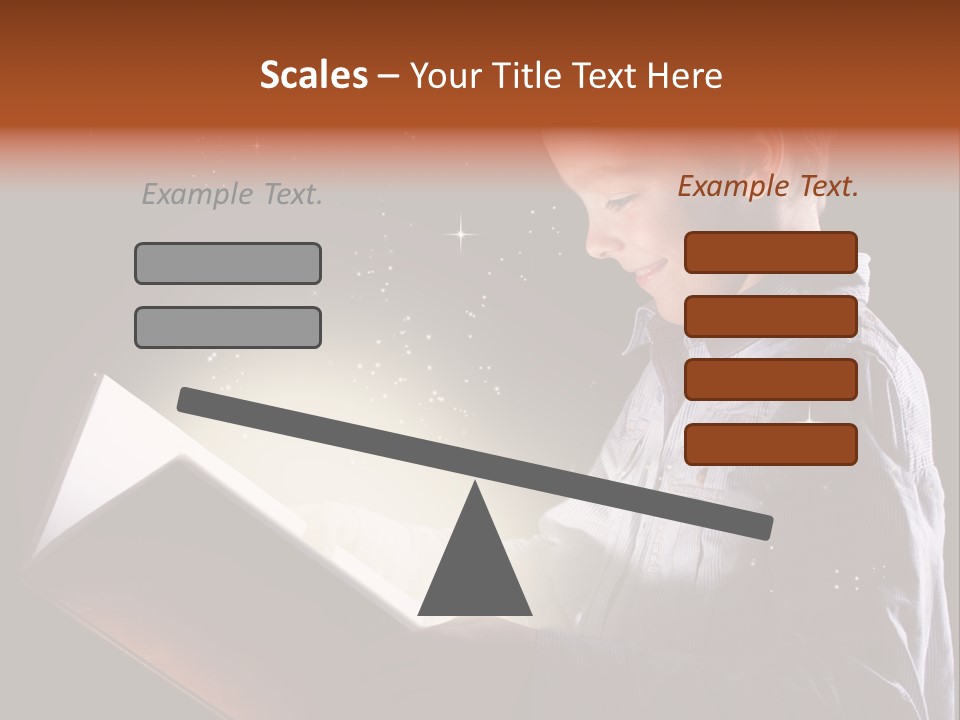 Scared Fairy Cute PowerPoint Template