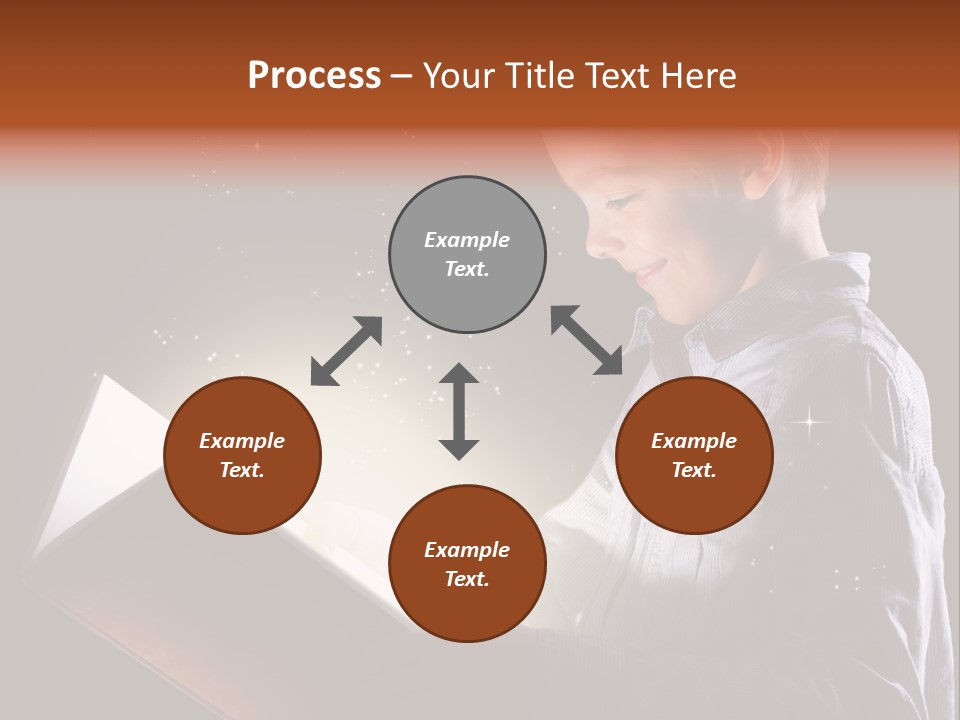 Scared Fairy Cute PowerPoint Template