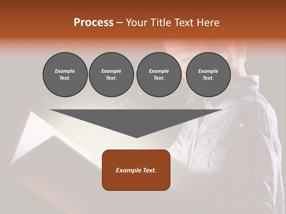 Scared Fairy Cute PowerPoint Template