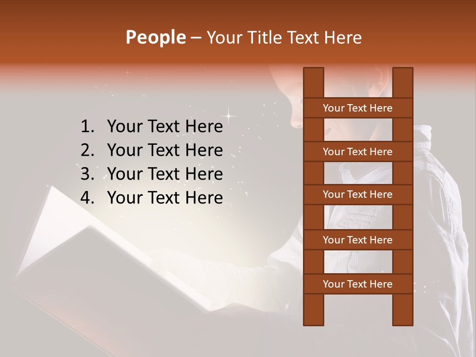 Scared Fairy Cute PowerPoint Template