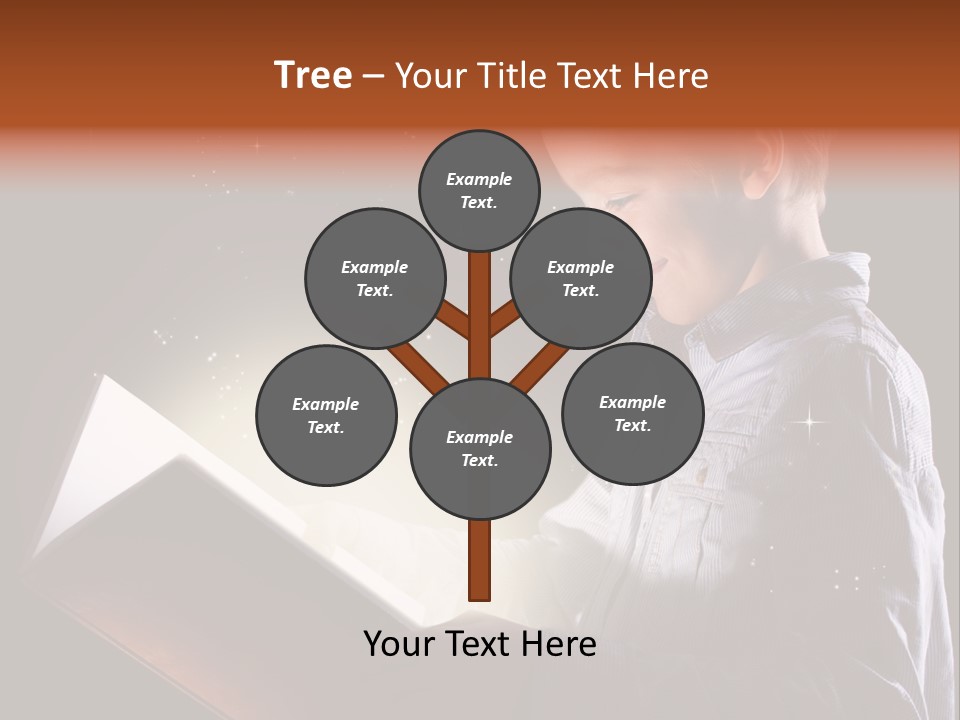 Scared Fairy Cute PowerPoint Template