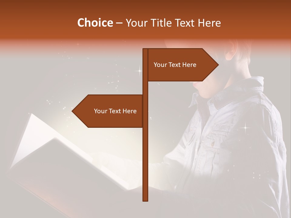 Scared Fairy Cute PowerPoint Template