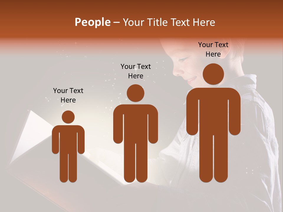 Scared Fairy Cute PowerPoint Template