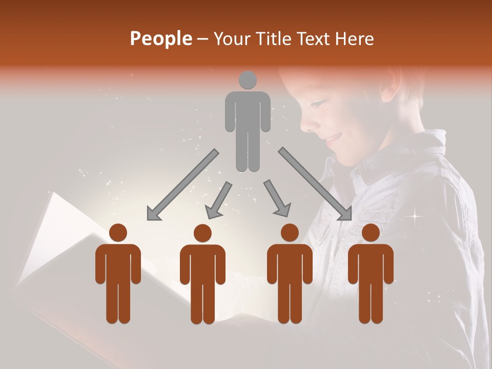 Scared Fairy Cute PowerPoint Template