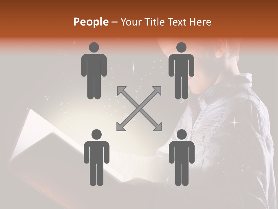 Scared Fairy Cute PowerPoint Template