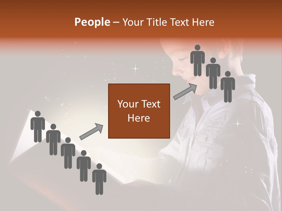 Scared Fairy Cute PowerPoint Template