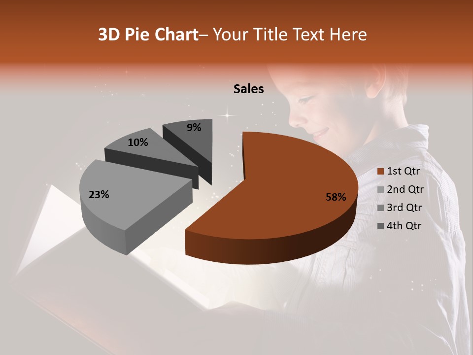 Scared Fairy Cute PowerPoint Template