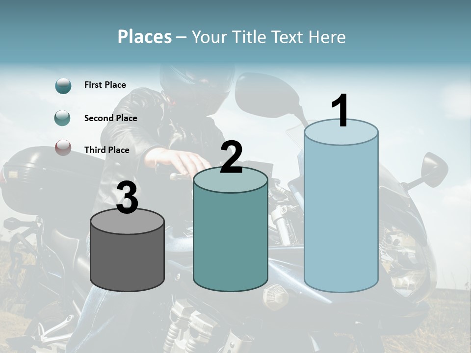 Vehicle Fresco Helmet PowerPoint Template