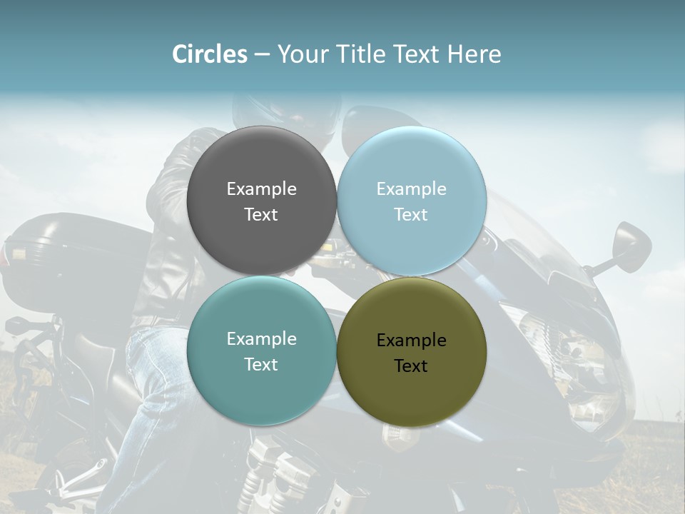 Vehicle Fresco Helmet PowerPoint Template