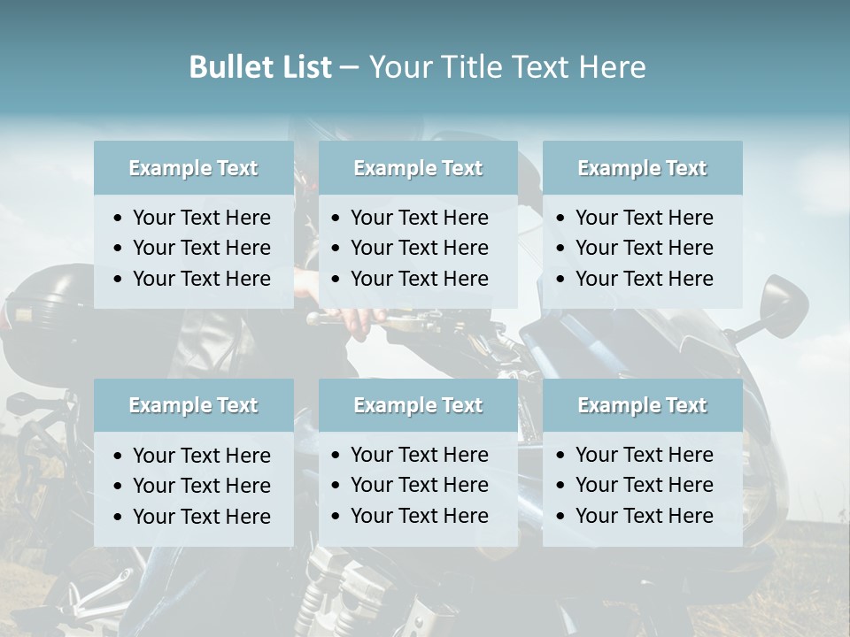 Vehicle Fresco Helmet PowerPoint Template