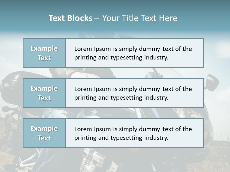 Vehicle Fresco Helmet PowerPoint Template