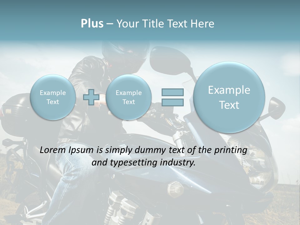 Vehicle Fresco Helmet PowerPoint Template