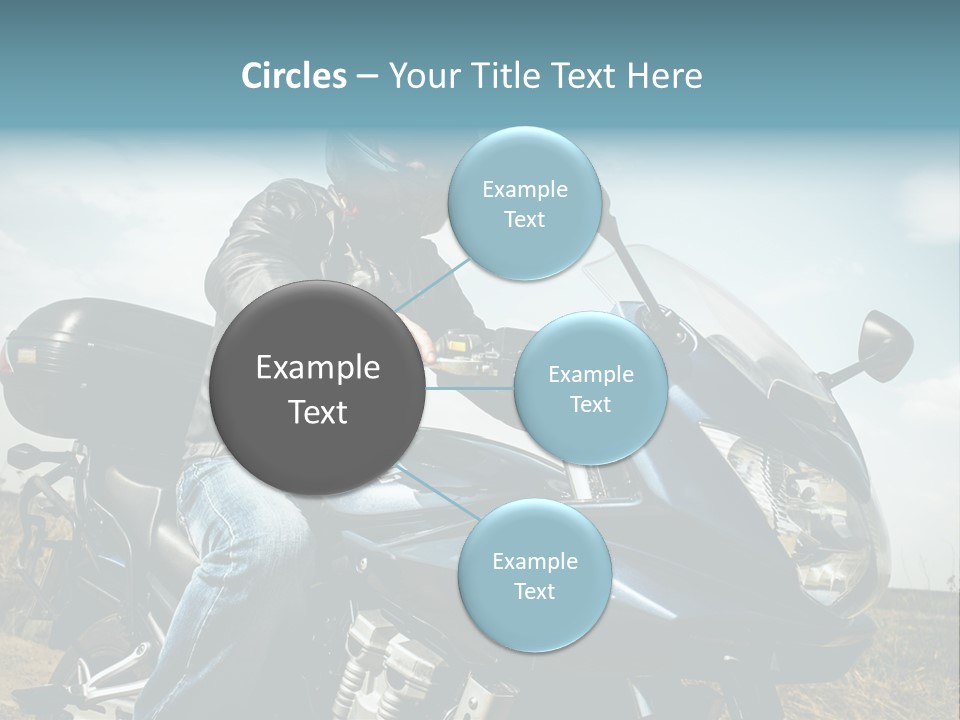 Vehicle Fresco Helmet PowerPoint Template