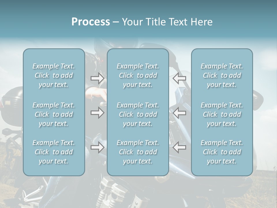 Vehicle Fresco Helmet PowerPoint Template
