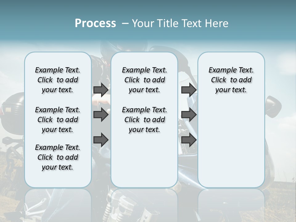 Vehicle Fresco Helmet PowerPoint Template