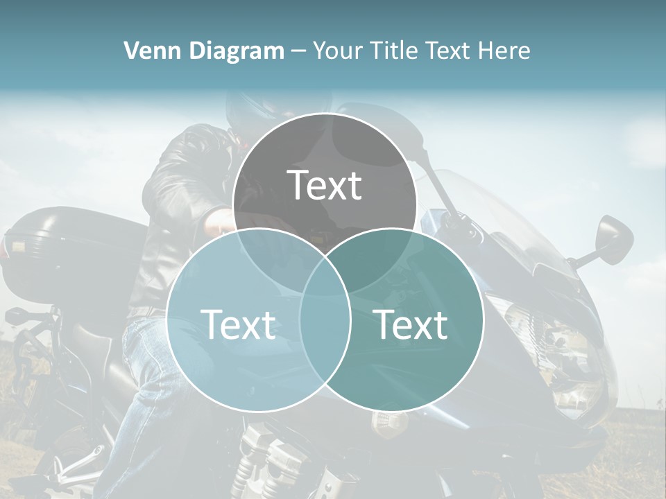 Vehicle Fresco Helmet PowerPoint Template