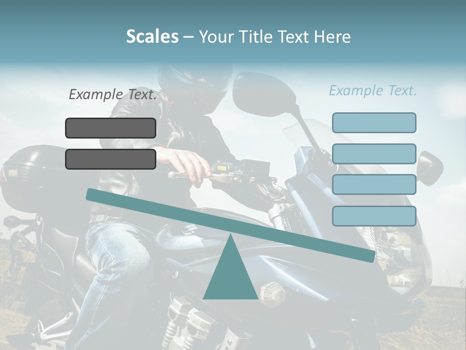 Vehicle Fresco Helmet PowerPoint Template