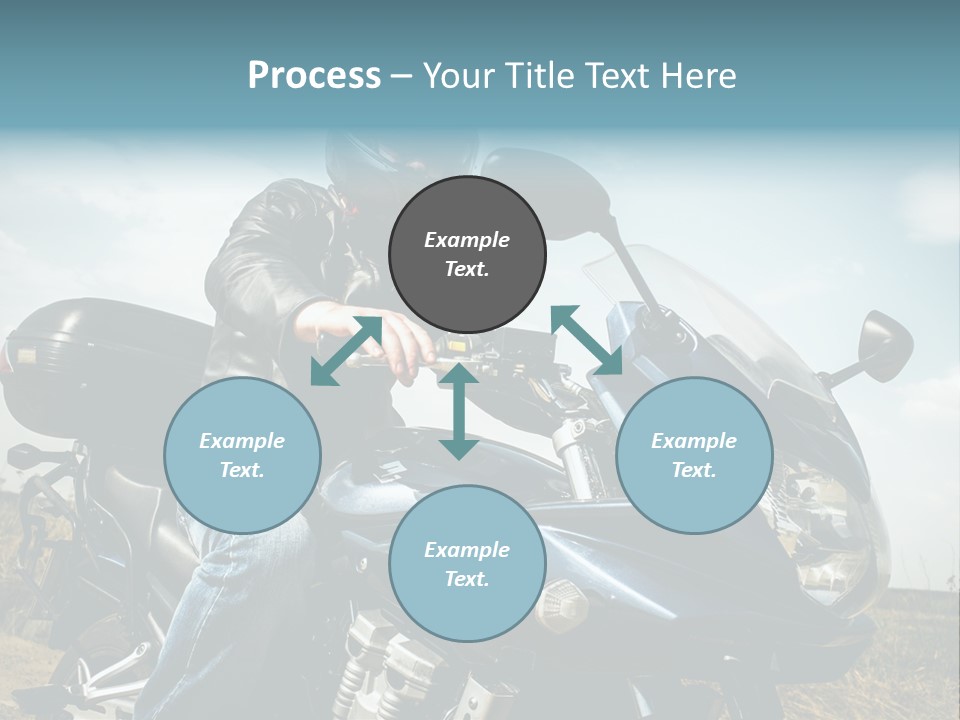 Vehicle Fresco Helmet PowerPoint Template