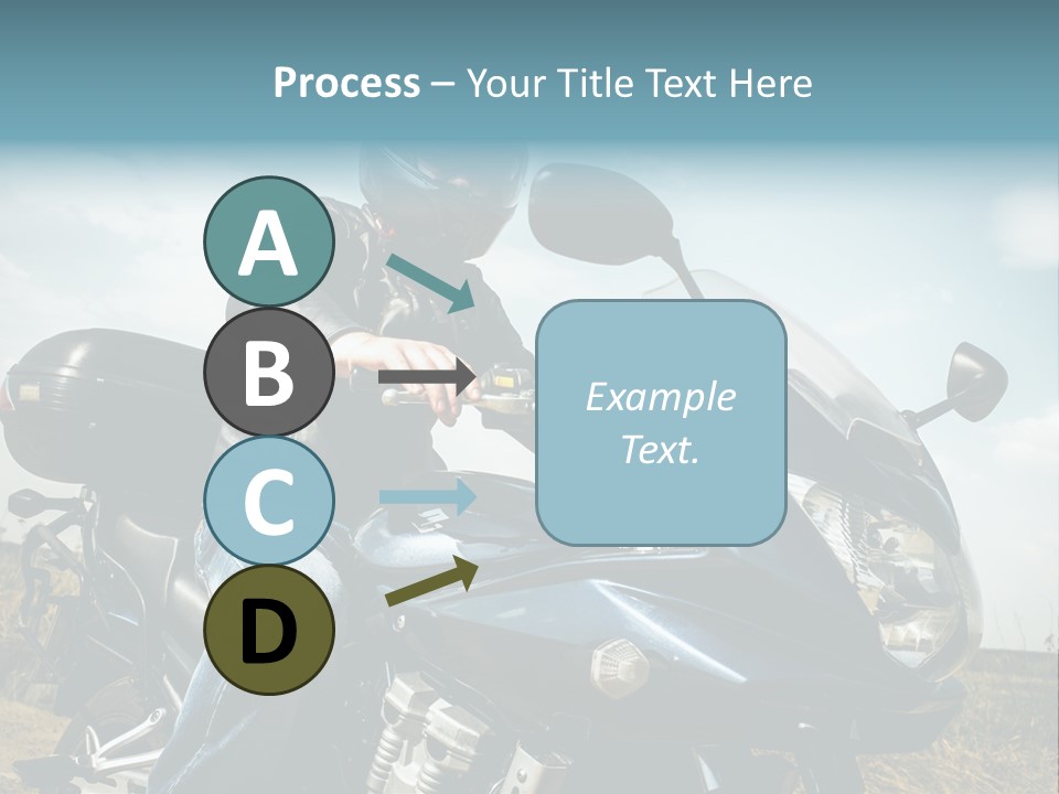 Vehicle Fresco Helmet PowerPoint Template
