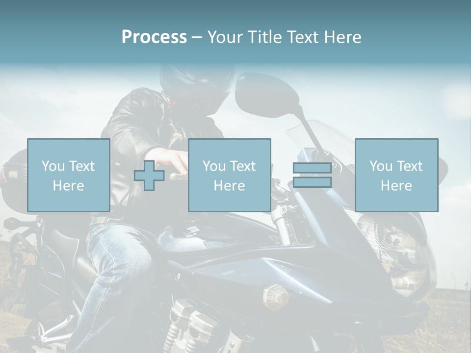 Vehicle Fresco Helmet PowerPoint Template