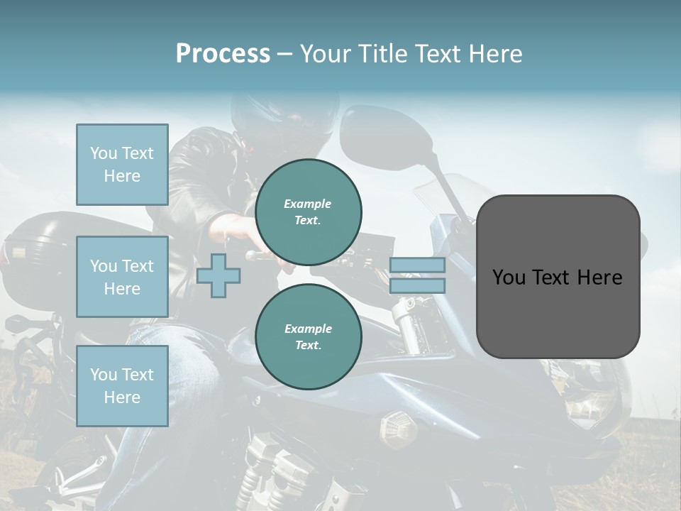 Vehicle Fresco Helmet PowerPoint Template