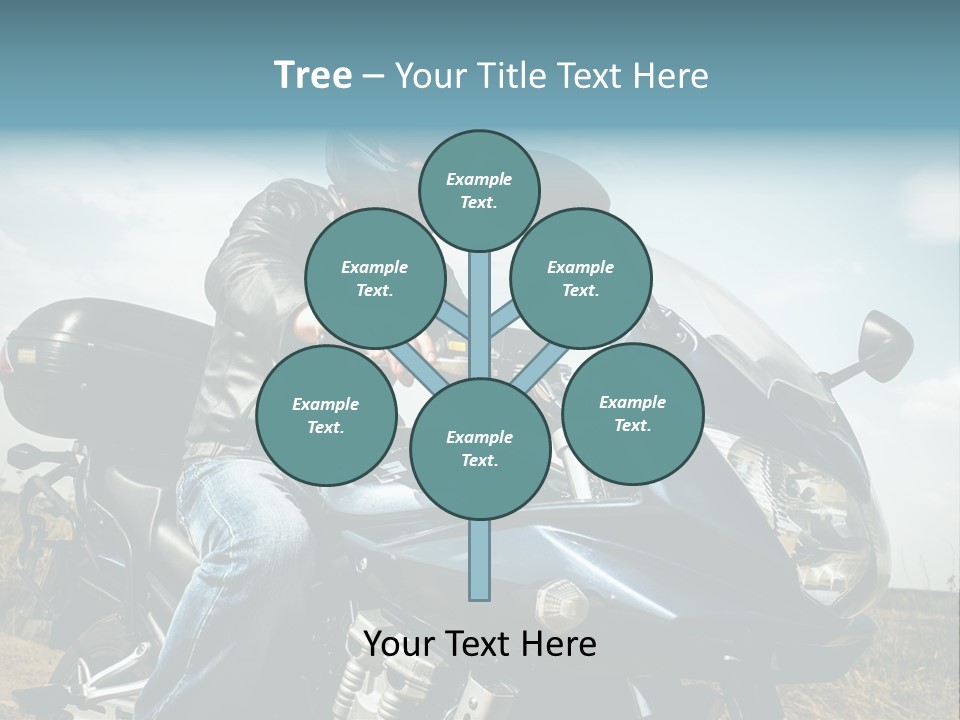 Vehicle Fresco Helmet PowerPoint Template