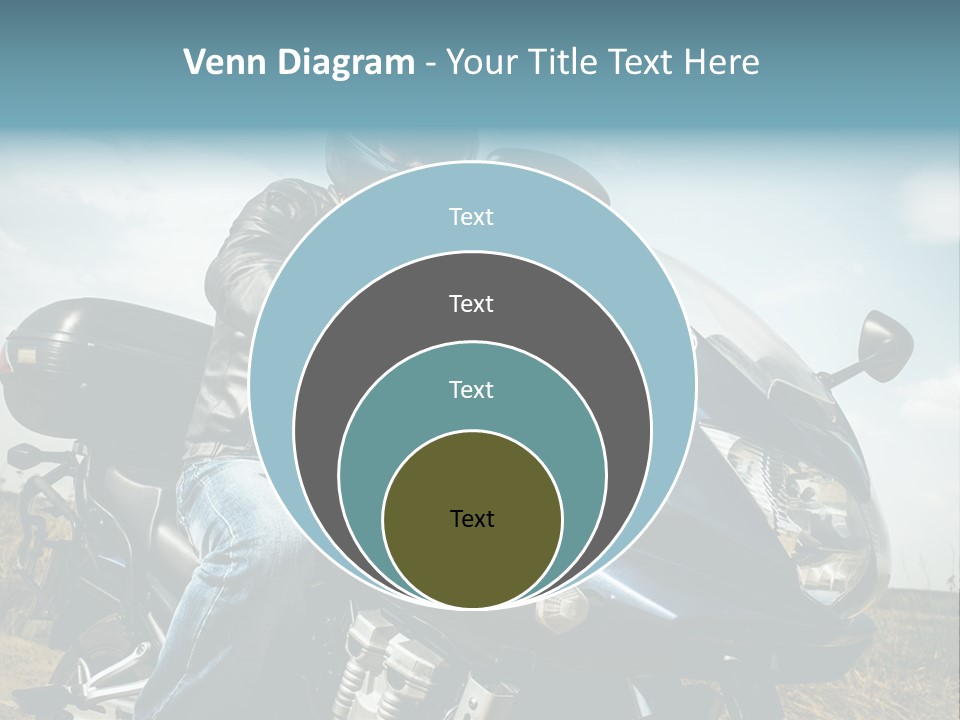 Vehicle Fresco Helmet PowerPoint Template