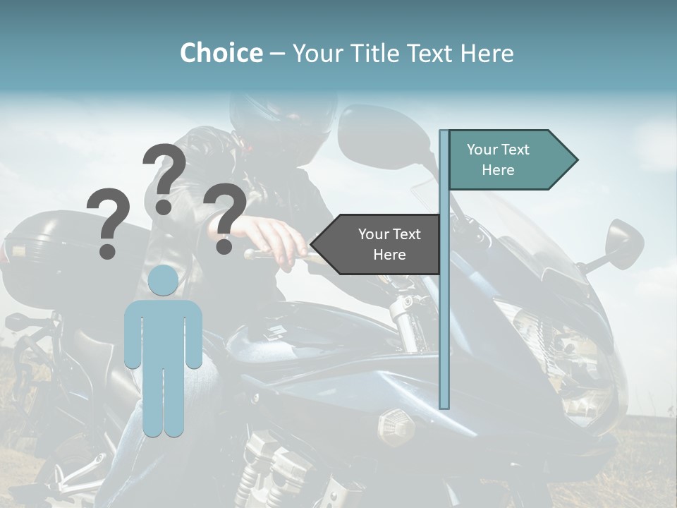 Vehicle Fresco Helmet PowerPoint Template