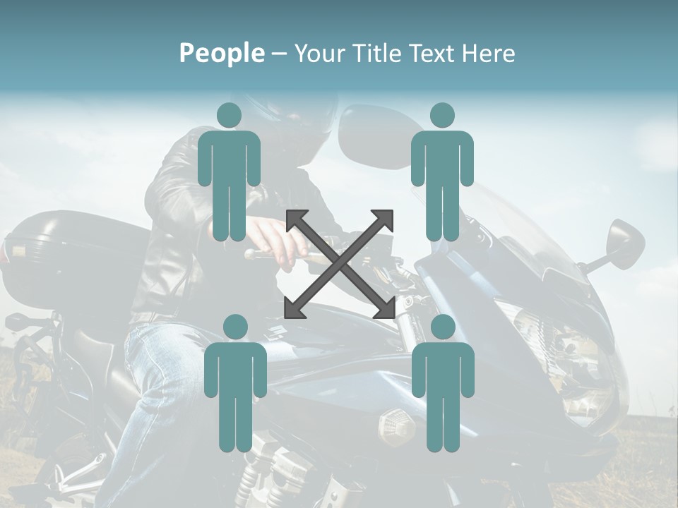 Vehicle Fresco Helmet PowerPoint Template