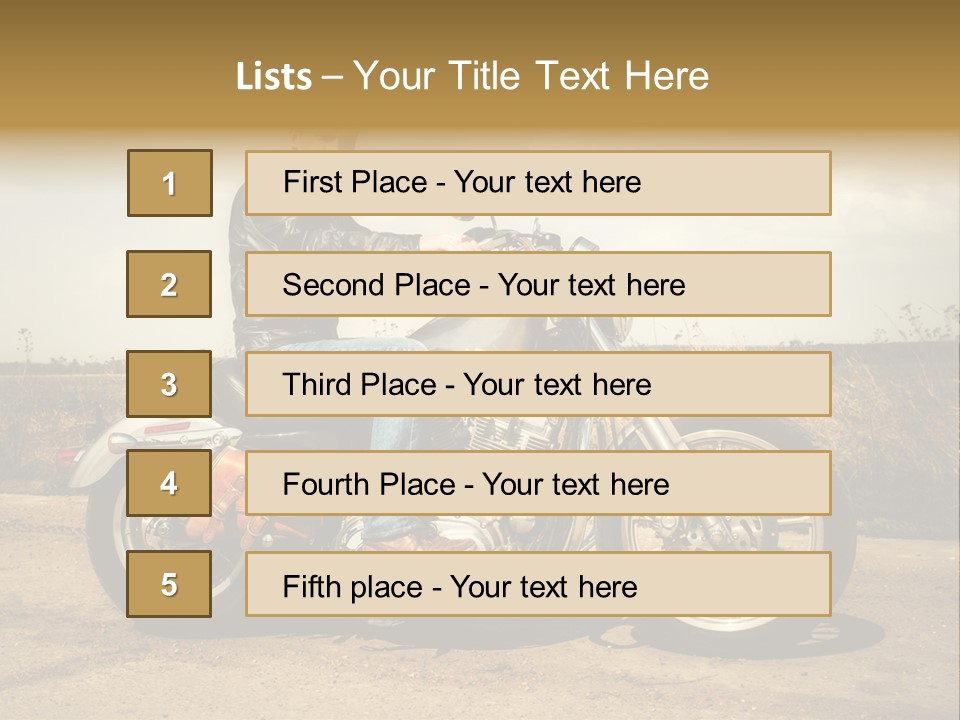 One Iron Adventure PowerPoint Template