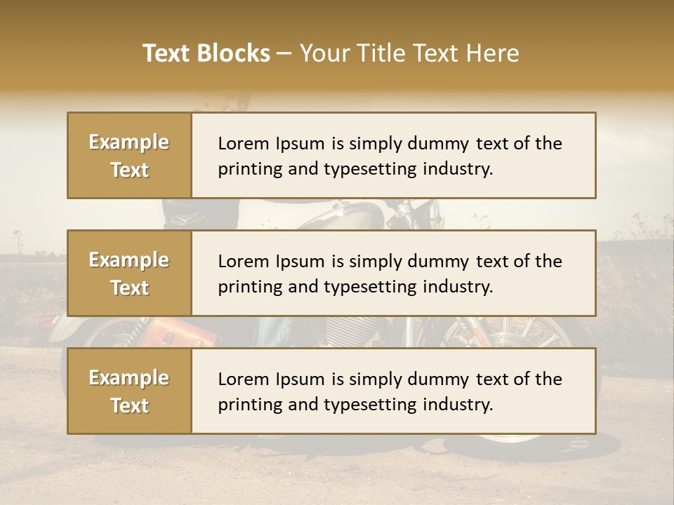 One Iron Adventure PowerPoint Template