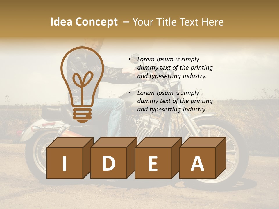 One Iron Adventure PowerPoint Template