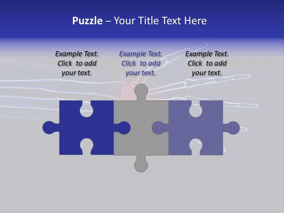 Medical Skeleton Pain PowerPoint Template