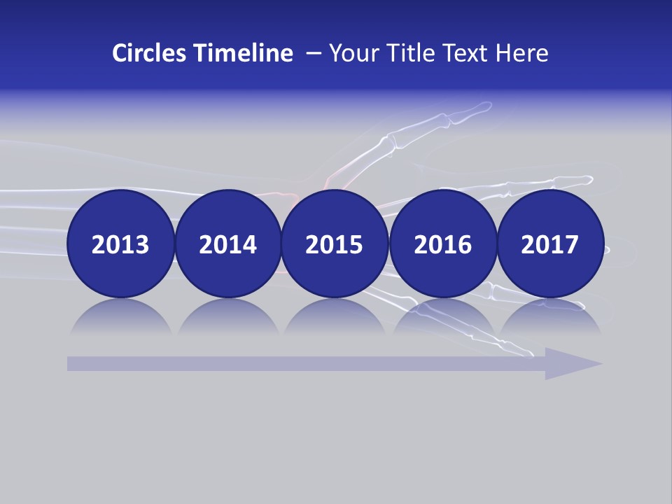 Medical Skeleton Pain PowerPoint Template