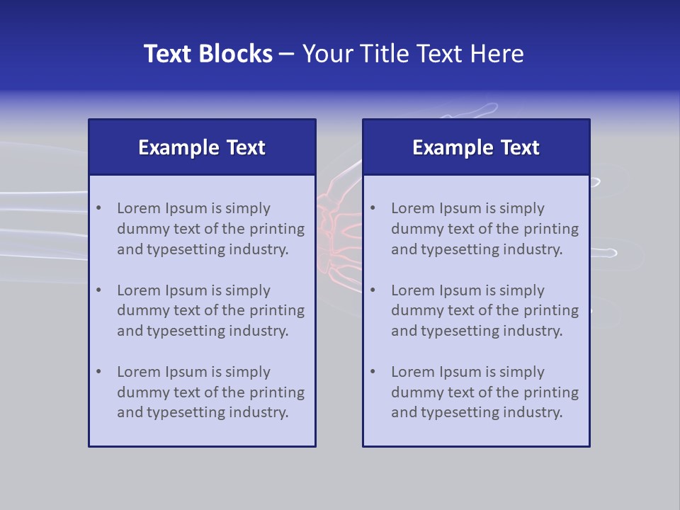 Medical Skeleton Pain PowerPoint Template