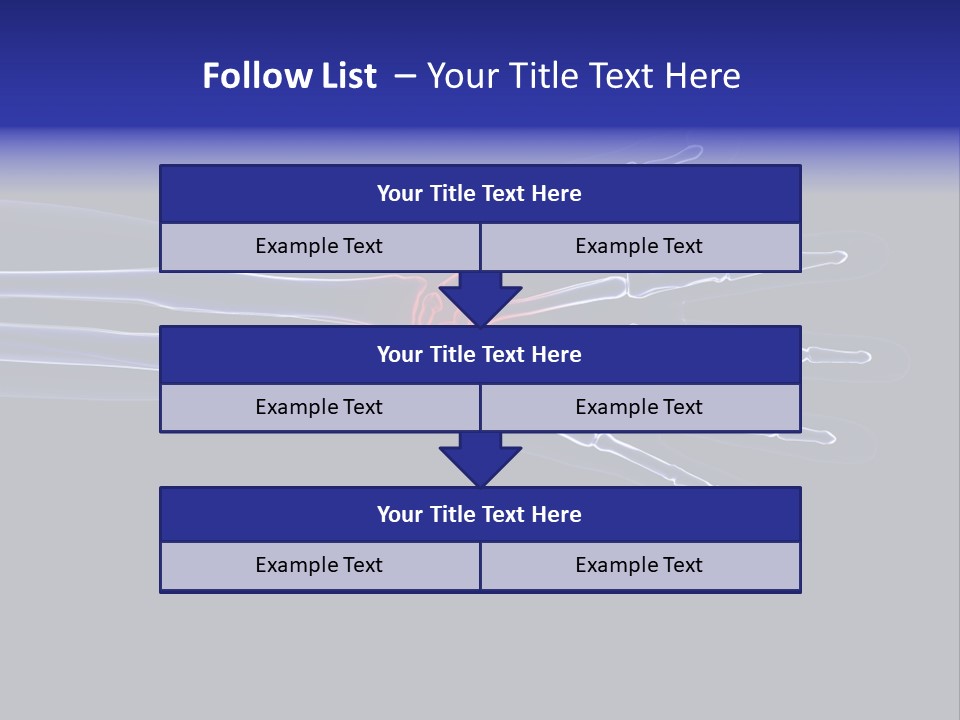 Medical Skeleton Pain PowerPoint Template