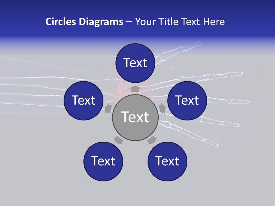 Medical Skeleton Pain PowerPoint Template