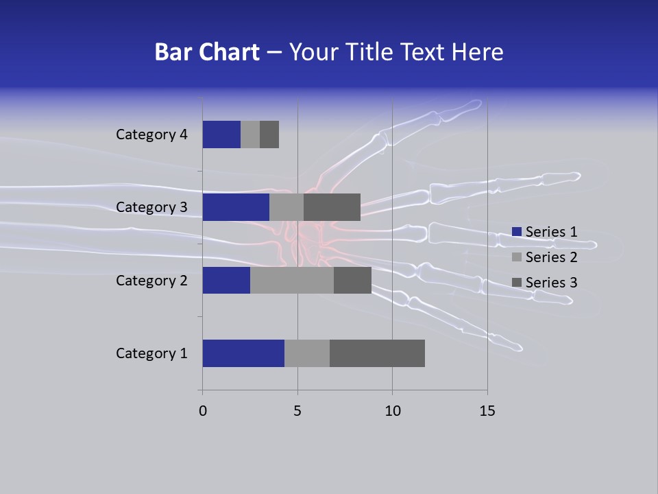 Medical Skeleton Pain PowerPoint Template