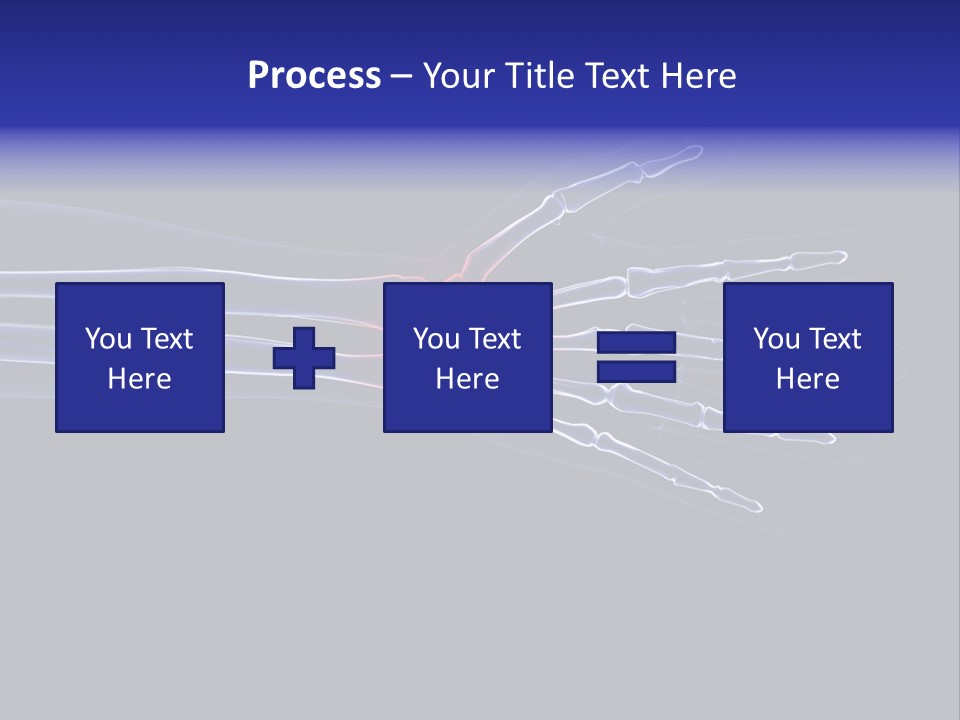 Medical Skeleton Pain PowerPoint Template