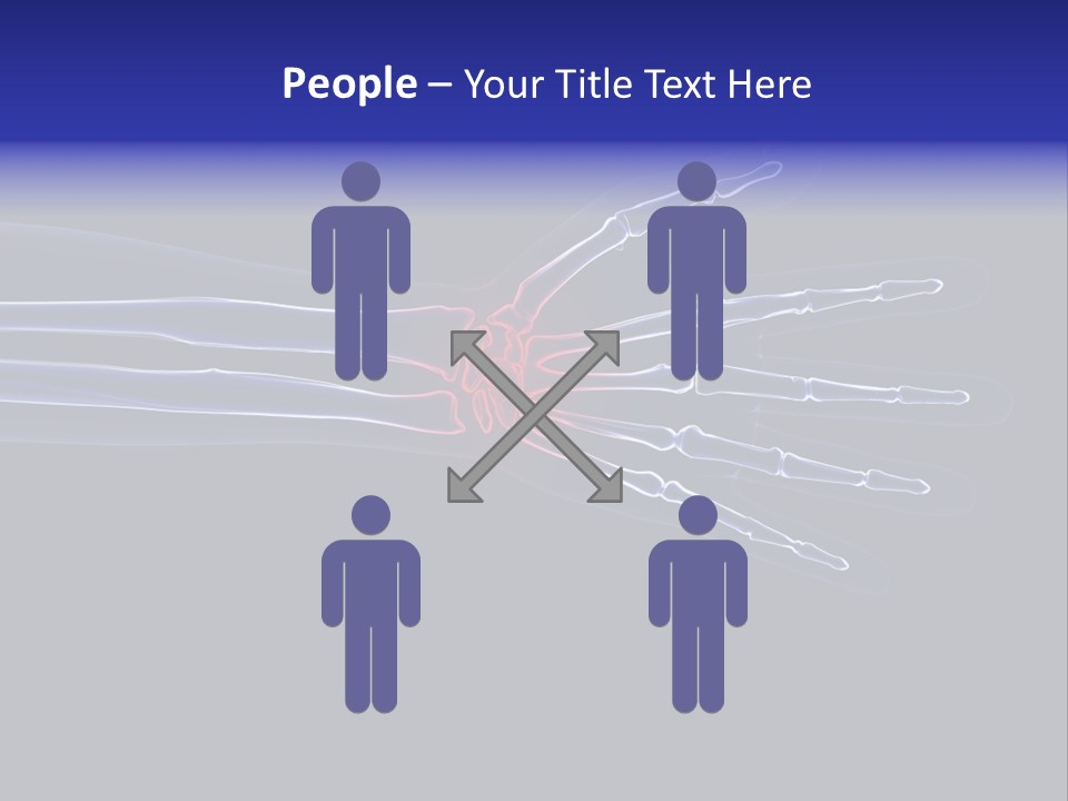 Medical Skeleton Pain PowerPoint Template