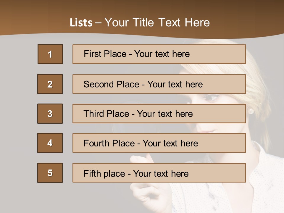 Mystery Detective Copy Space PowerPoint Template