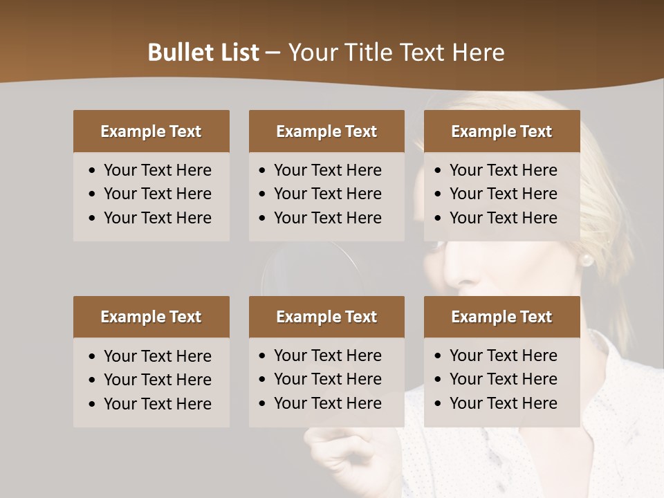 Mystery Detective Copy Space PowerPoint Template