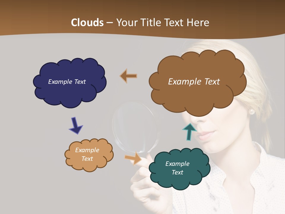 Mystery Detective Copy Space PowerPoint Template