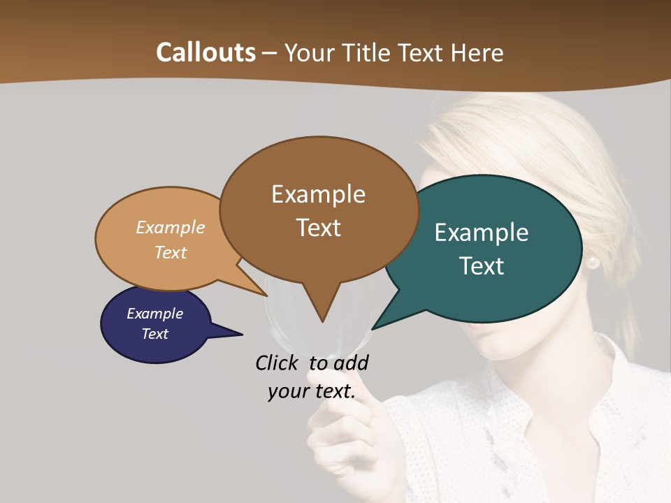 Mystery Detective Copy Space PowerPoint Template