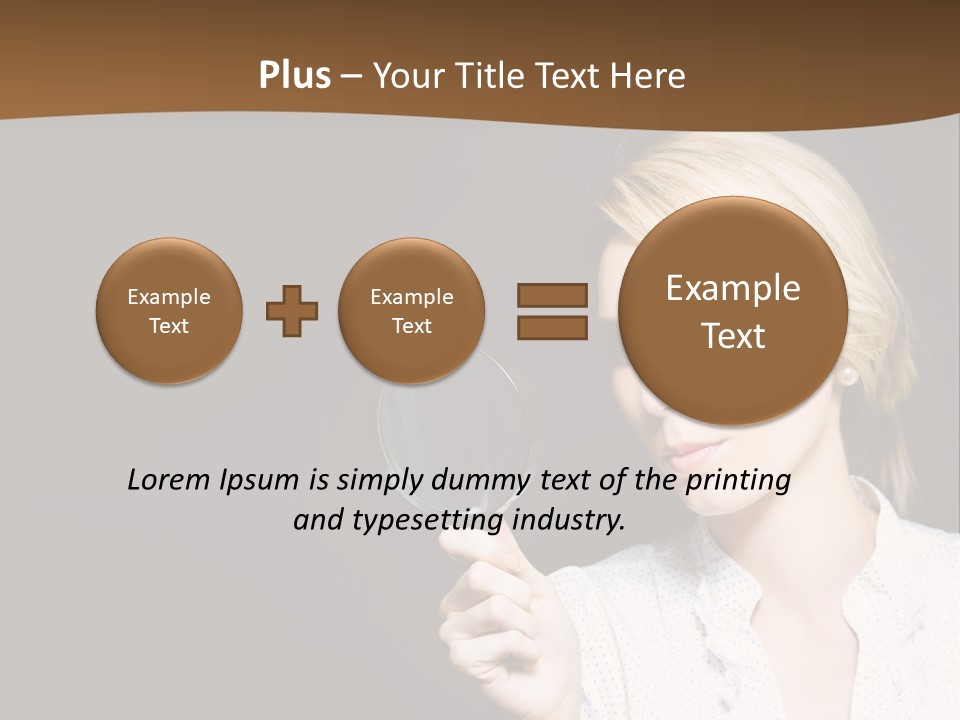 Mystery Detective Copy Space PowerPoint Template