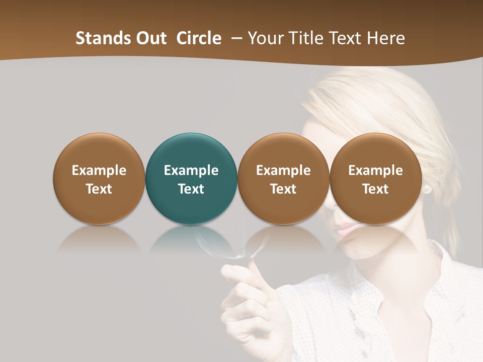 Mystery Detective Copy Space PowerPoint Template