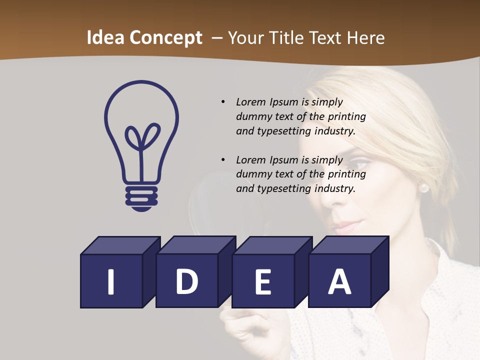 Mystery Detective Copy Space PowerPoint Template