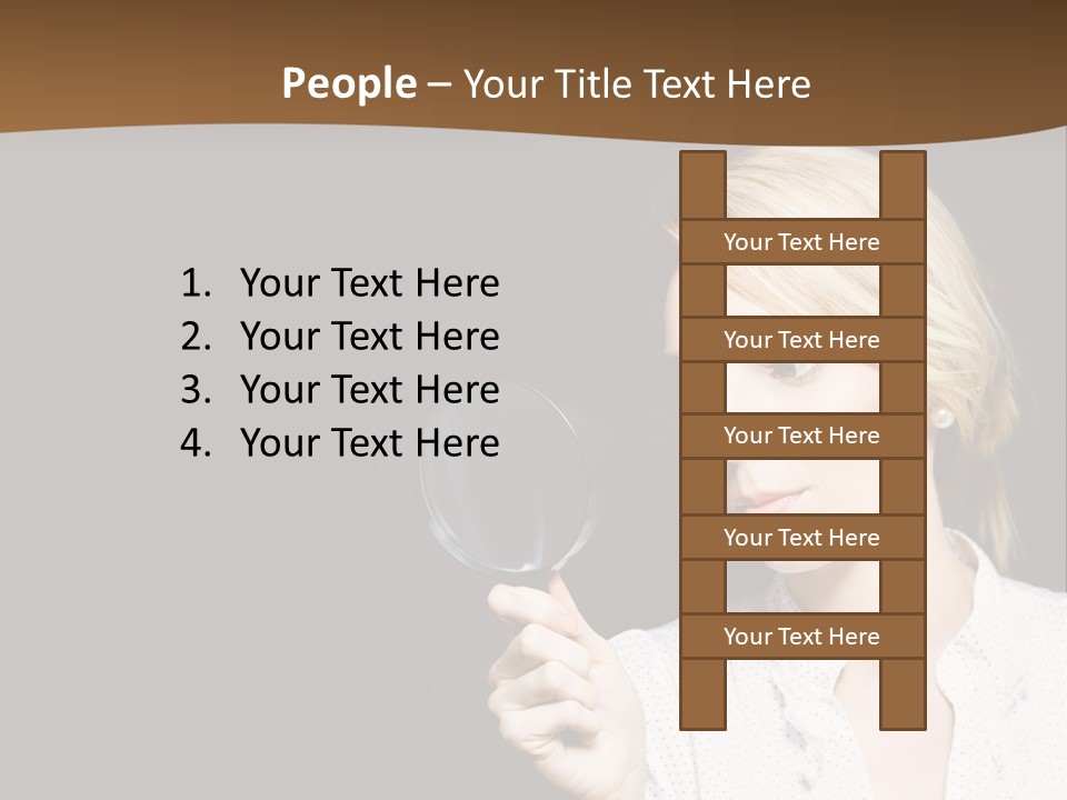 Mystery Detective Copy Space PowerPoint Template