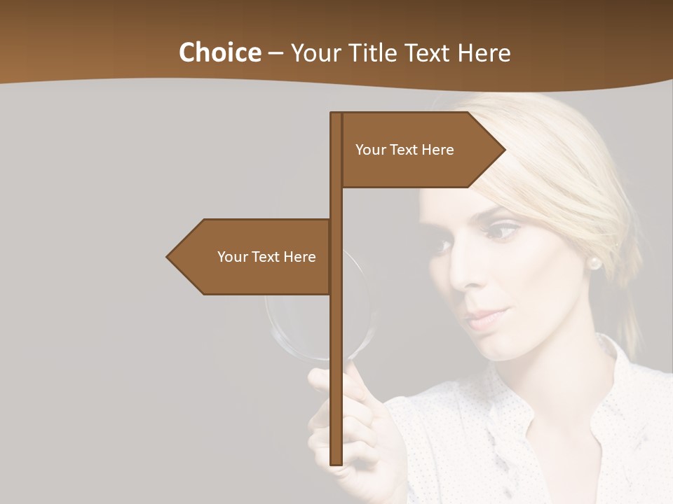 Mystery Detective Copy Space PowerPoint Template