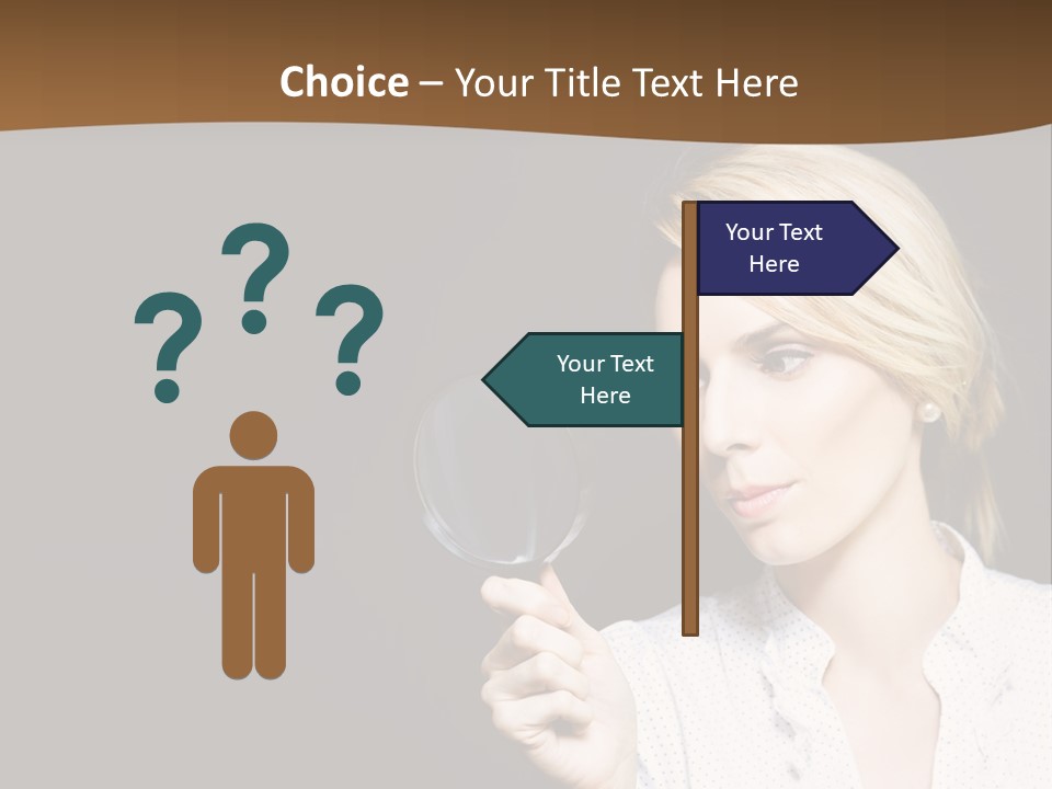 Mystery Detective Copy Space PowerPoint Template